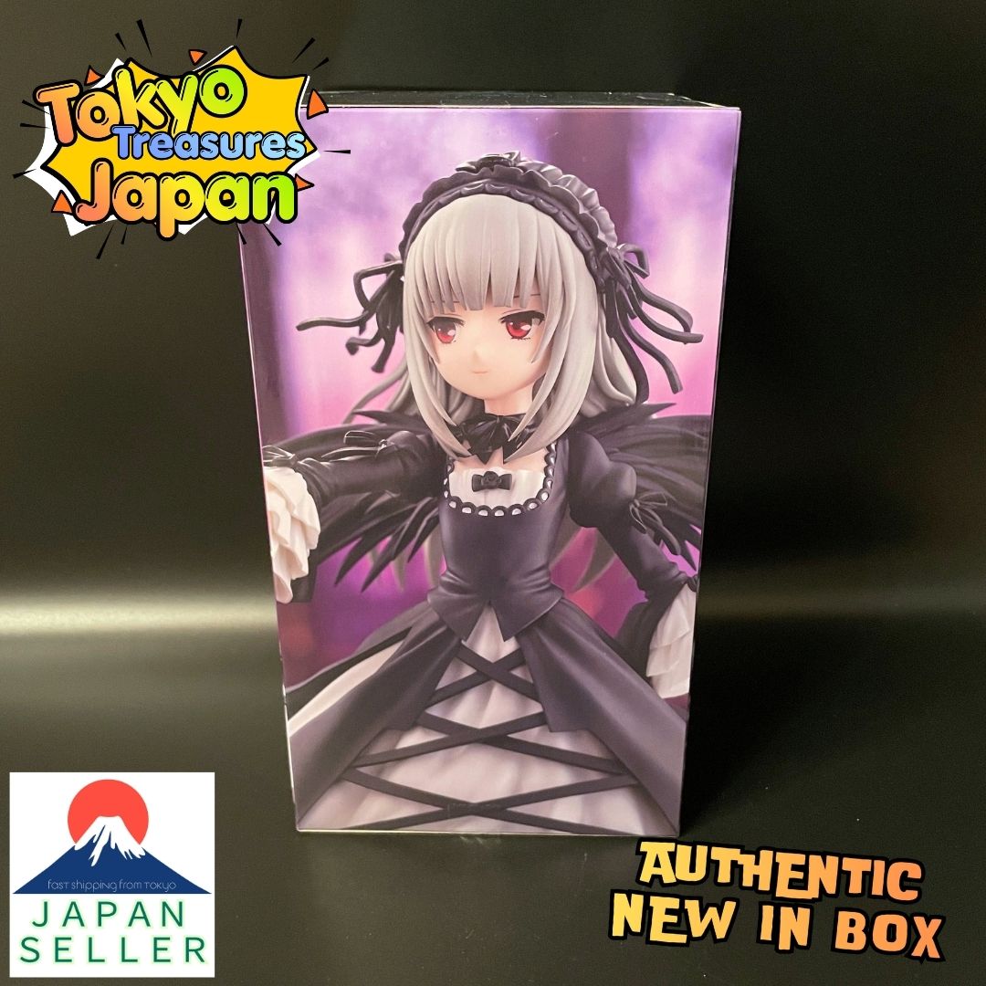 Rozen Maiden Trio-Try-iT Figure: Suigintou Authentic Japanese FuRyu