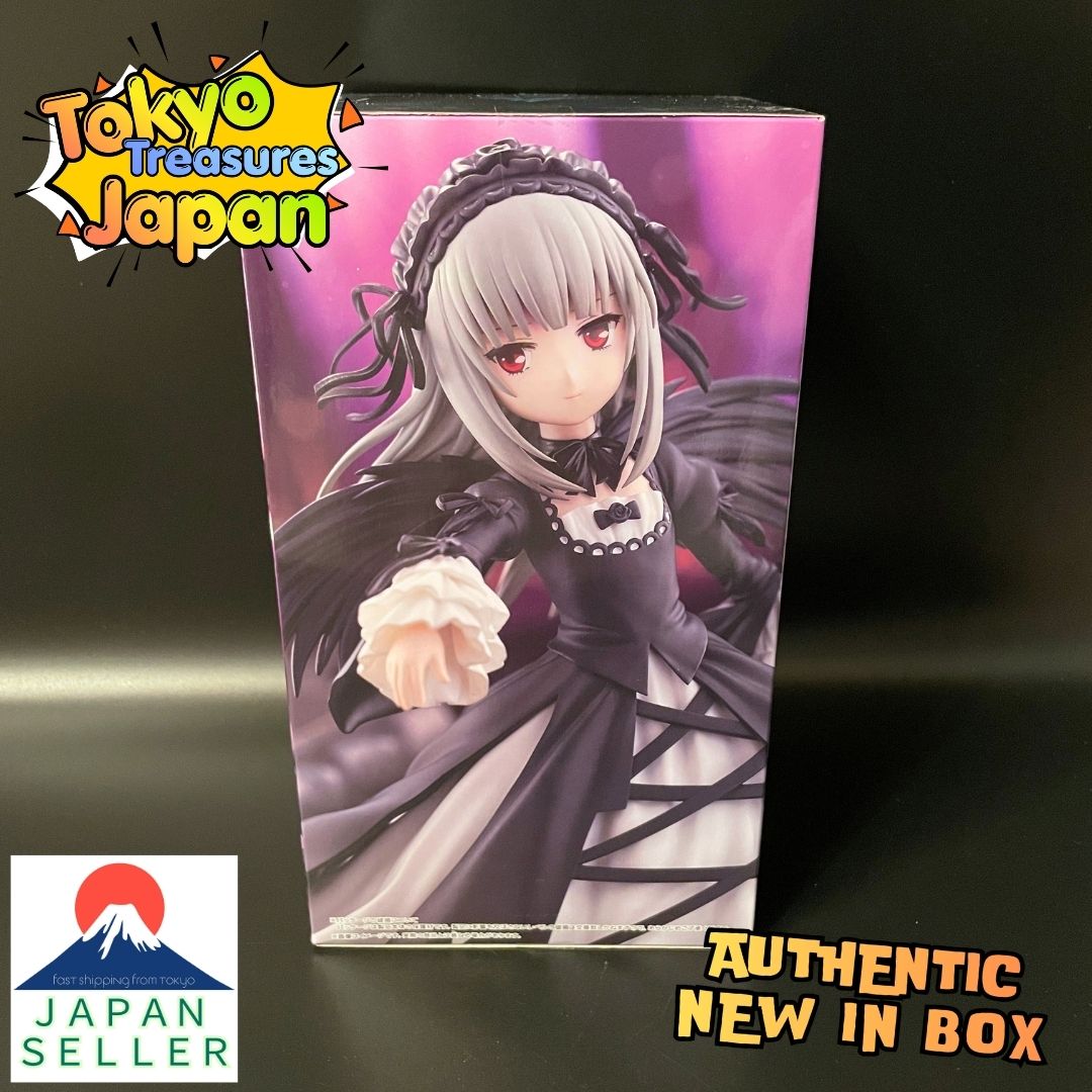 Rozen Maiden Trio-Try-iT Figure: Suigintou Authentic Japanese FuRyu