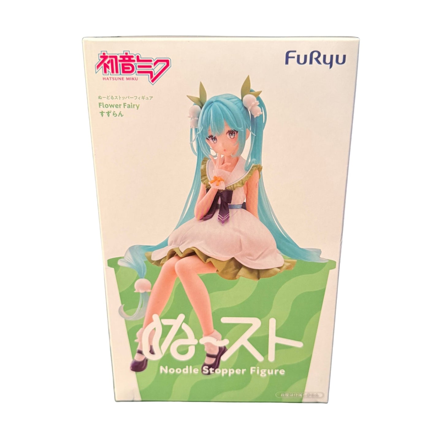 Hatsune Miku Noodle Stopper Figure Flower Fairy-Lily of the Valley-Authentic