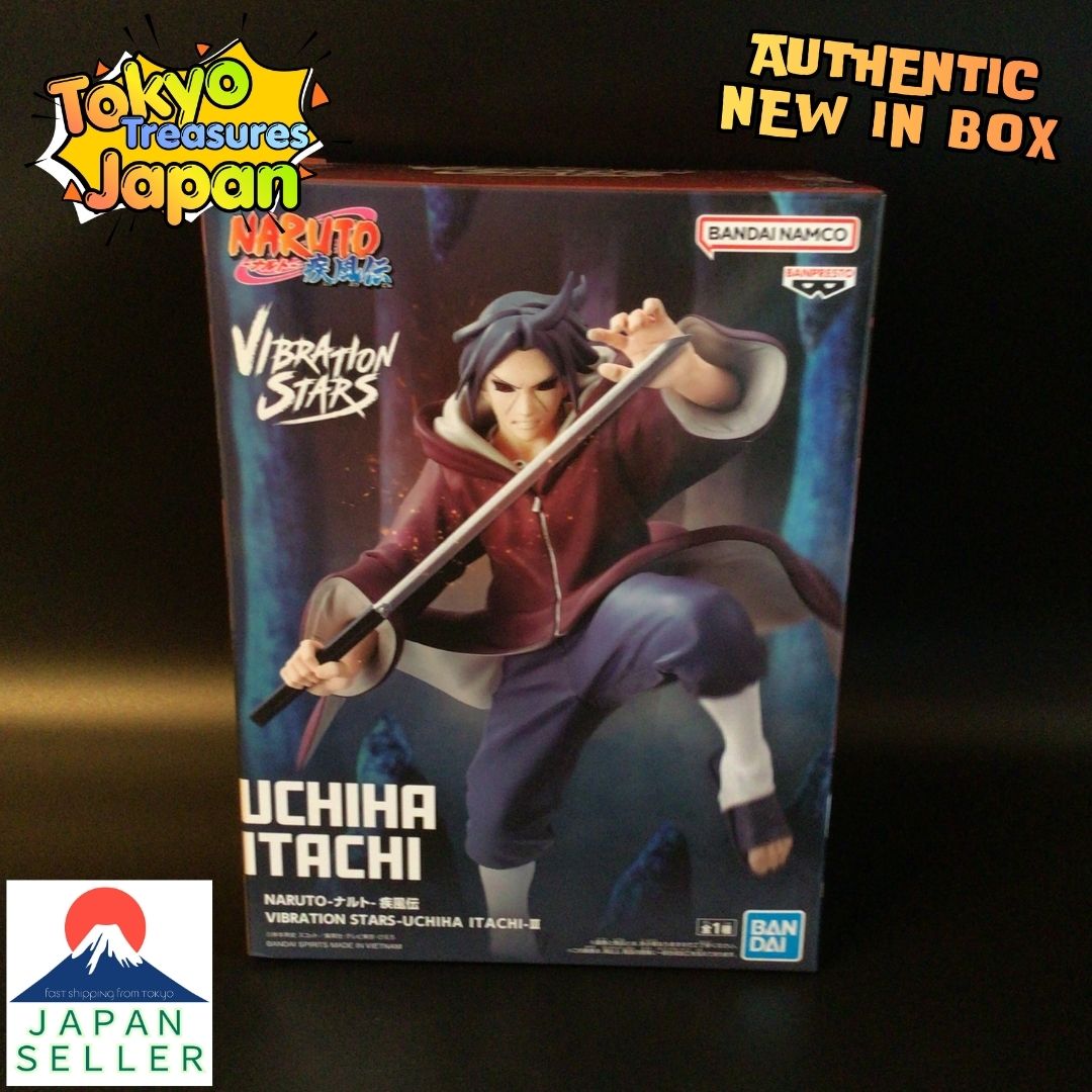NARUTO Shippuden VIBRATION STARS -UCHIHA ITACHI- III Authentic Japan
