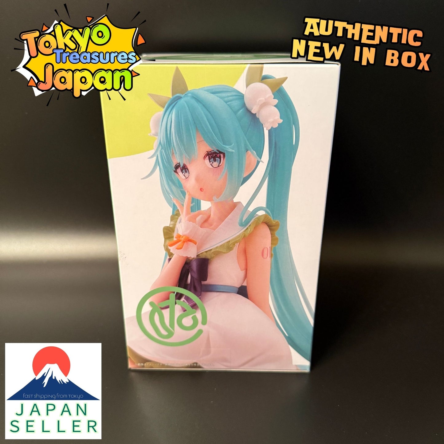 Hatsune Miku Noodle Stopper Figure Flower Fairy-Lily of the Valley-Authentic