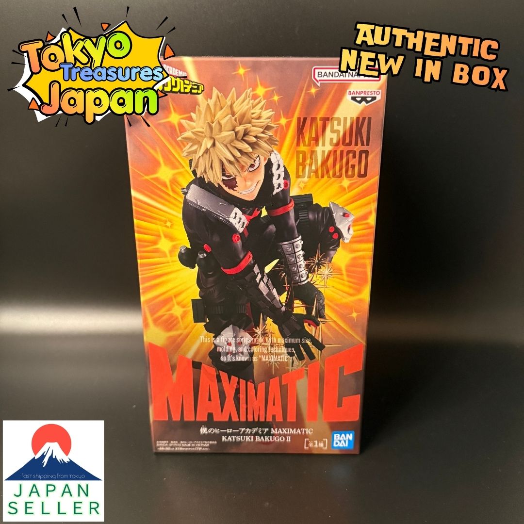 My Hero Academia MAXIMATIC KATSUKI BAKUGO Ⅱ Authentic Japan Anime Banpresto