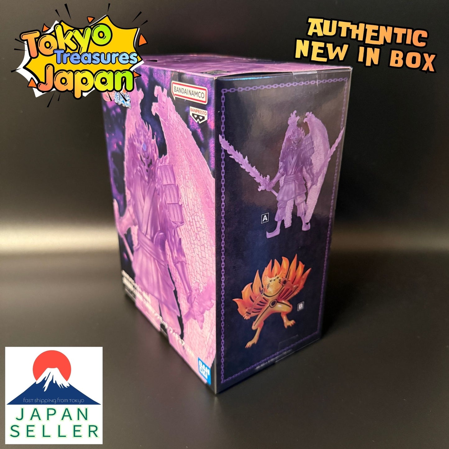 NARUTO Shippuden Susanoo Figure Authentic Japan Anime Banpresto