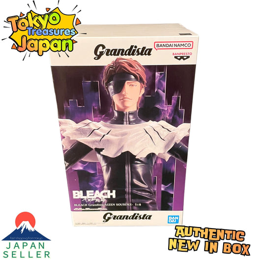 BLEACH Grandista - AIZEN SOUSUKE Authentic Japanese Banpresto