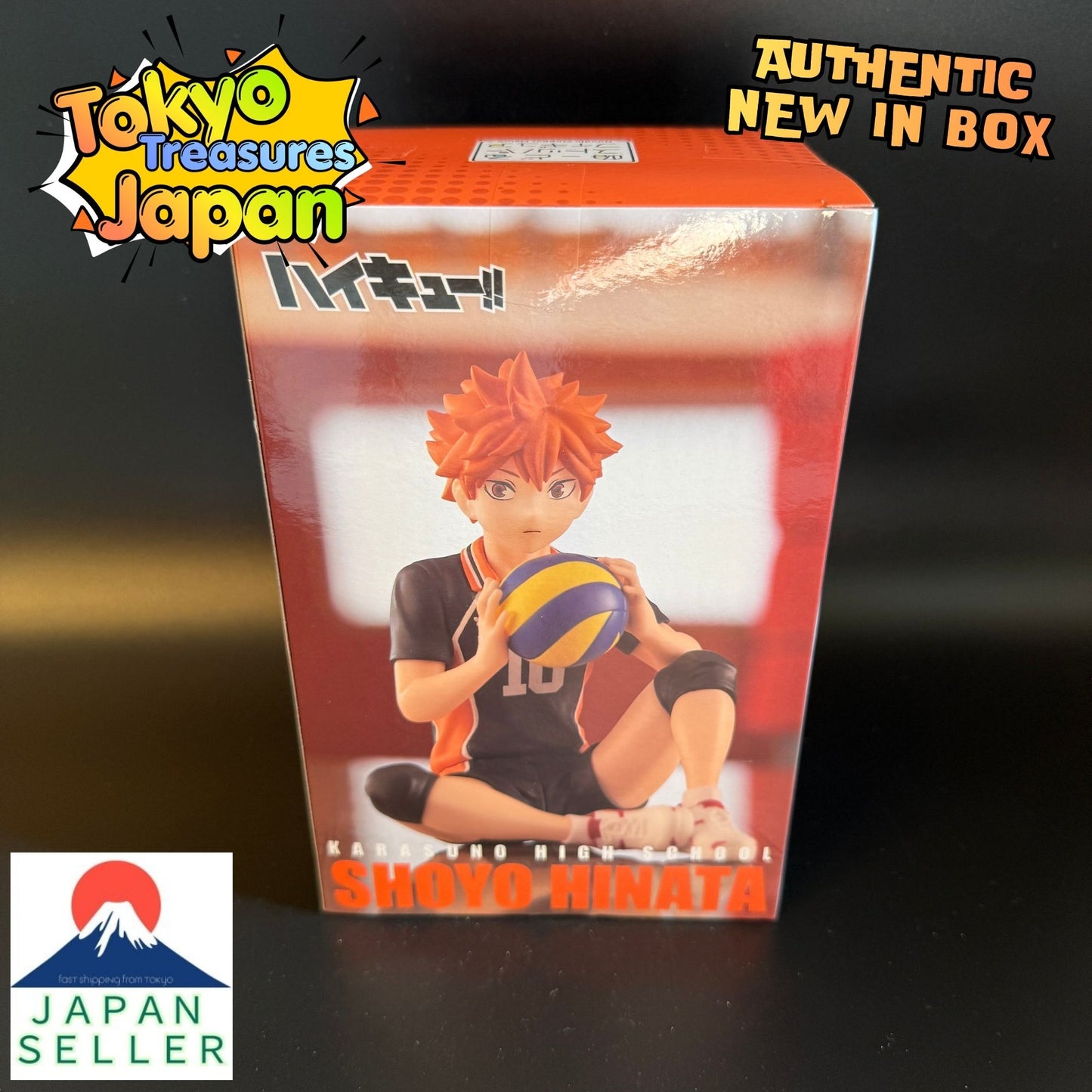 Haikyu!! Noodle Stopper Figure -Shoyo Hinata-Authentic Japan Anime