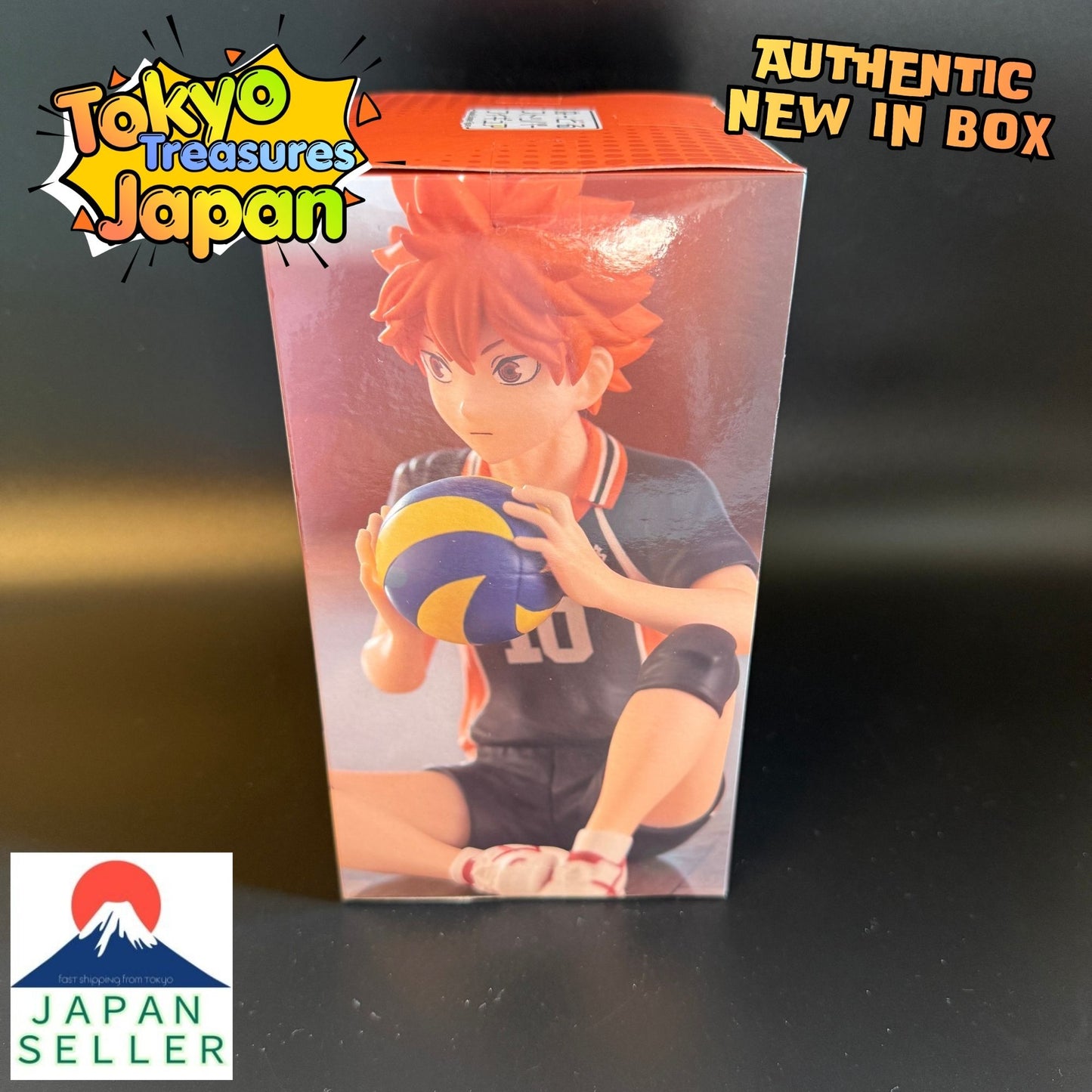Haikyu!! Noodle Stopper Figure -Shoyo Hinata-Authentic Japan Anime