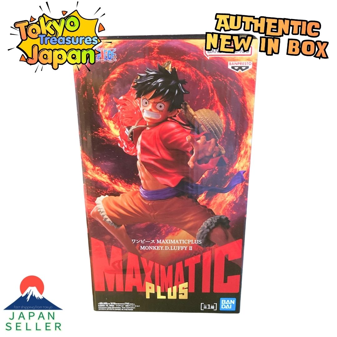 One Piece MAXIMATIC PLUS MONKEY.D.LUFFY II Authentic Japan Banpresto