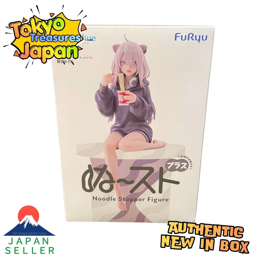 Hololive Noodle Stopper Figure Plus: Shishiro Botan Authentic Japanese FuRyu