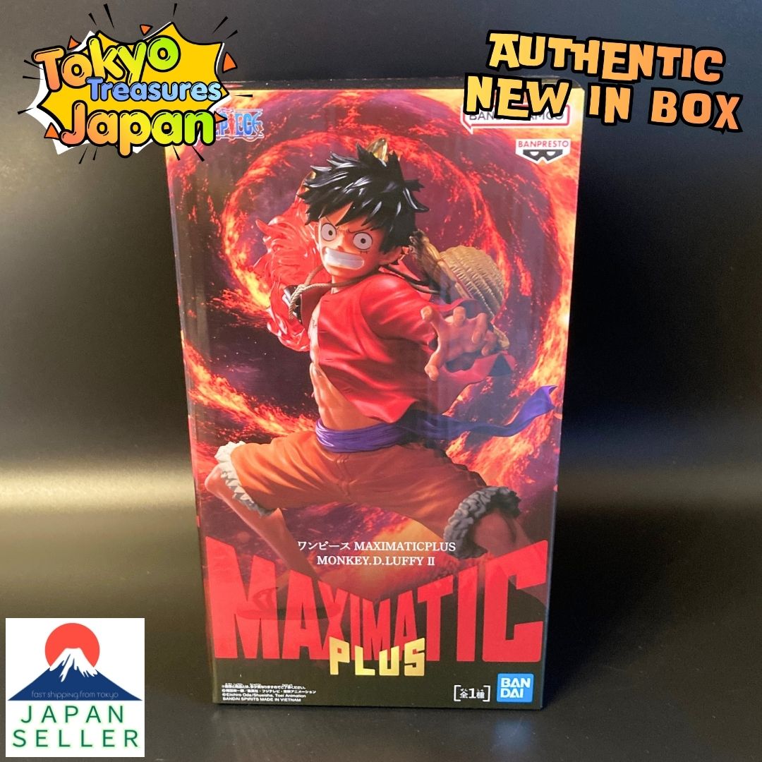One Piece MAXIMATIC PLUS MONKEY.D.LUFFY II Authentic Japan Banpresto