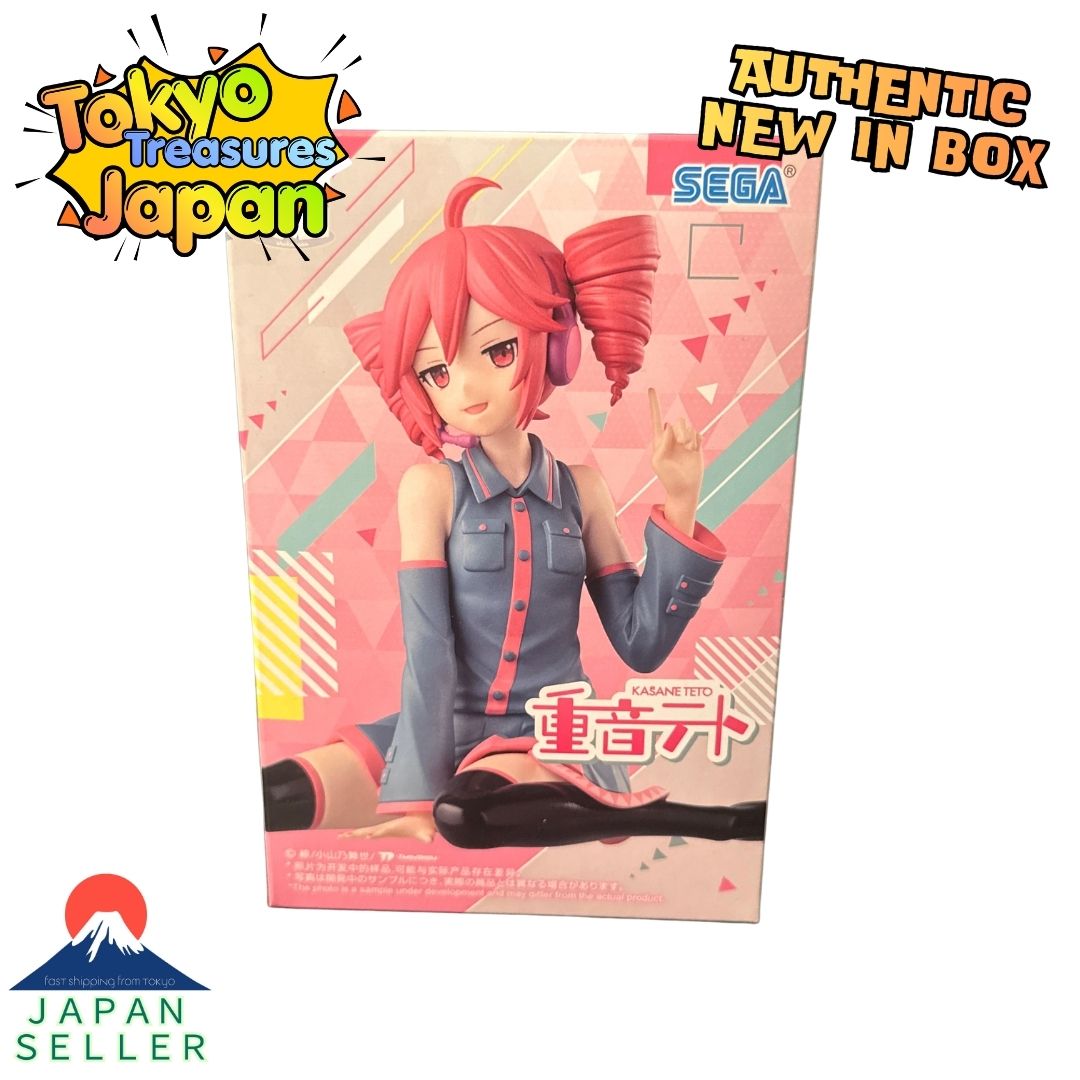 Kasane Teto Choconose Premium Figure "Kasane Teto"Authentic Japan Sega