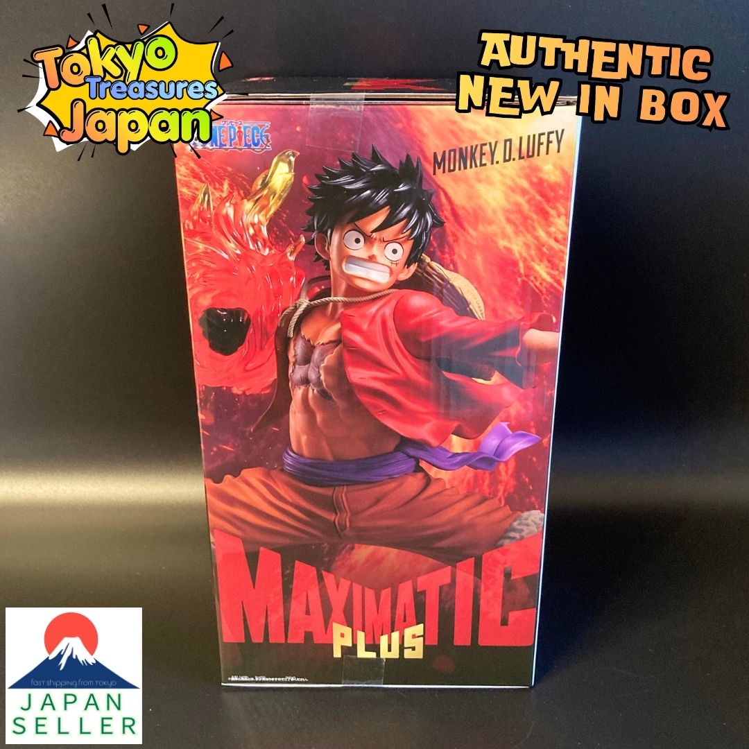 One Piece MAXIMATIC PLUS MONKEY.D.LUFFY II Authentic Japan Banpresto
