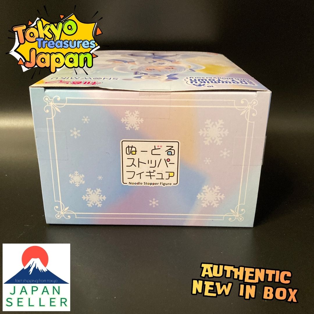 Noodle Stopper Figure Snow Miku Sky Town 10th ver.Official Authentic Japan Taito