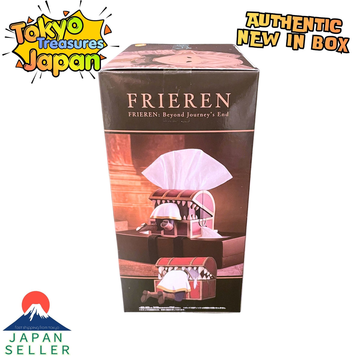 Frieren: Beyond Journey's End – Attach-to-Tissue Movable Figure: "It's dark! It's scary!"