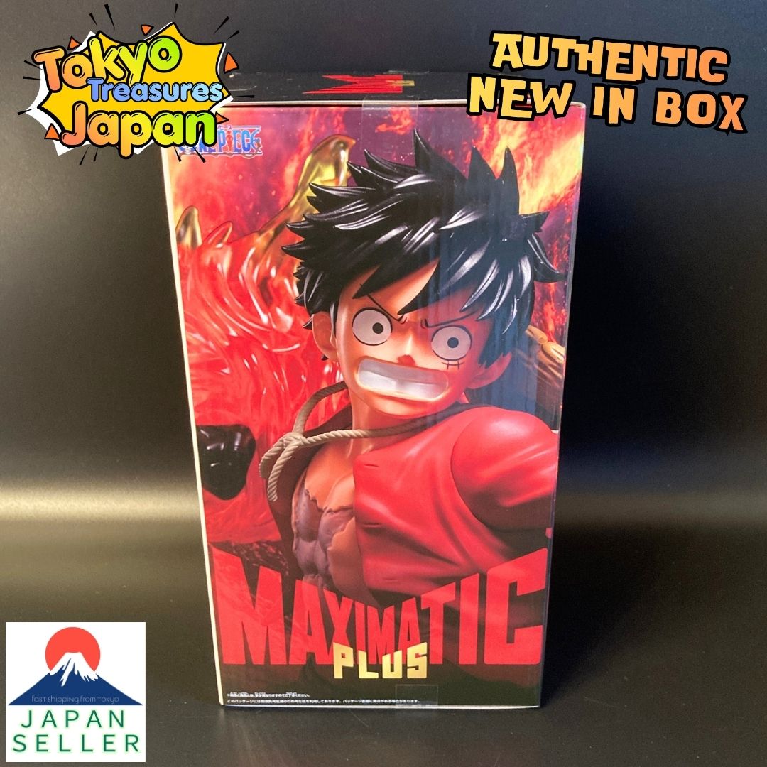 One Piece MAXIMATIC PLUS MONKEY.D.LUFFY II Authentic Japan Banpresto