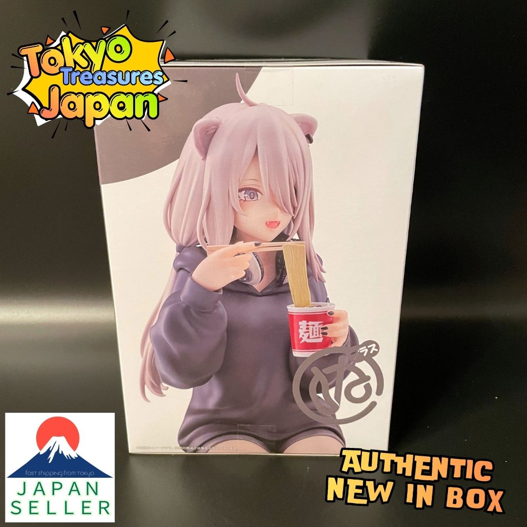 Hololive Noodle Stopper Figure Plus: Shishiro Botan Authentic Japanese FuRyu