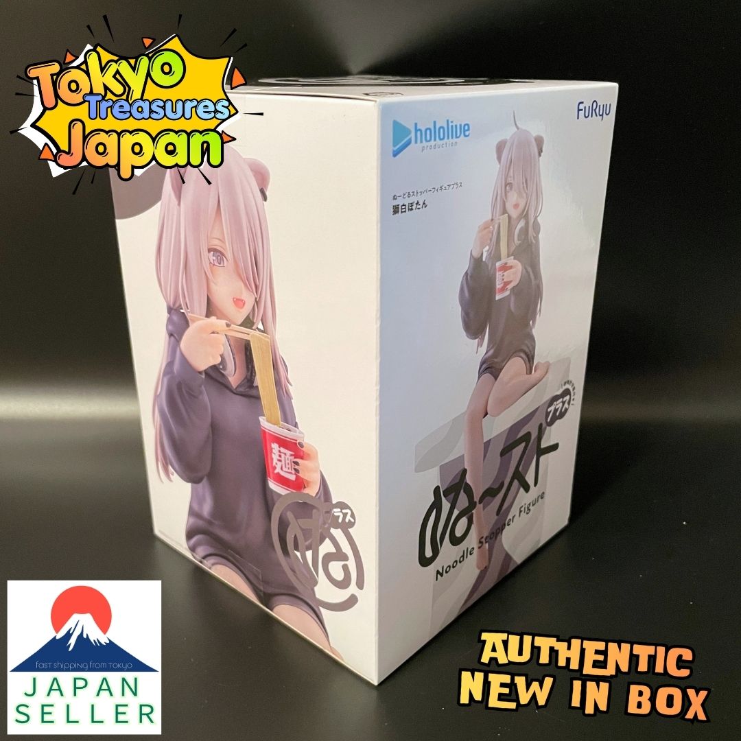 Hololive Noodle Stopper Figure Plus: Shishiro Botan Authentic Japanese FuRyu