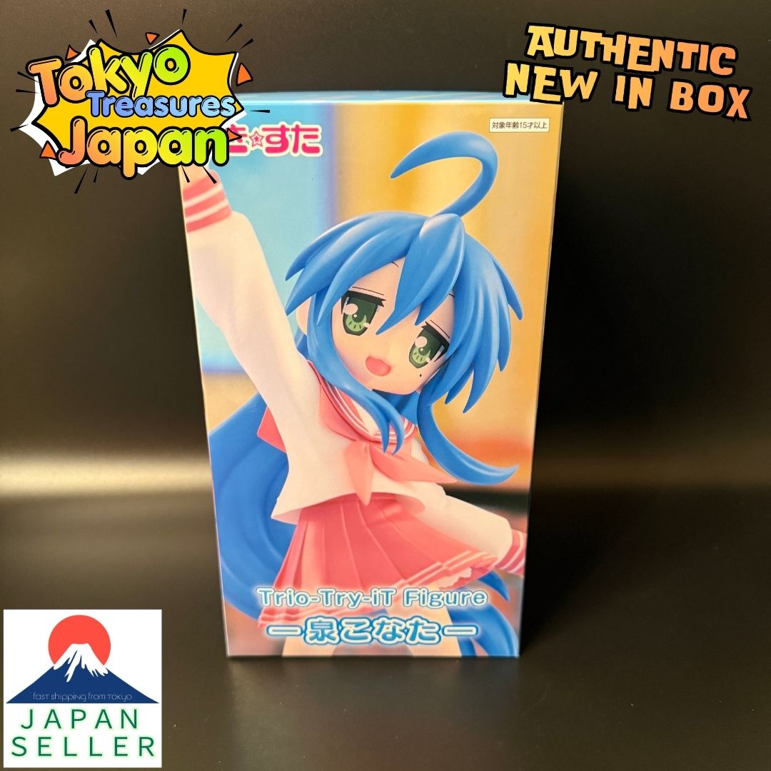 Lucky Star Trio-Try-iT Figure - Konata Izumi -Authentic Japan Anime