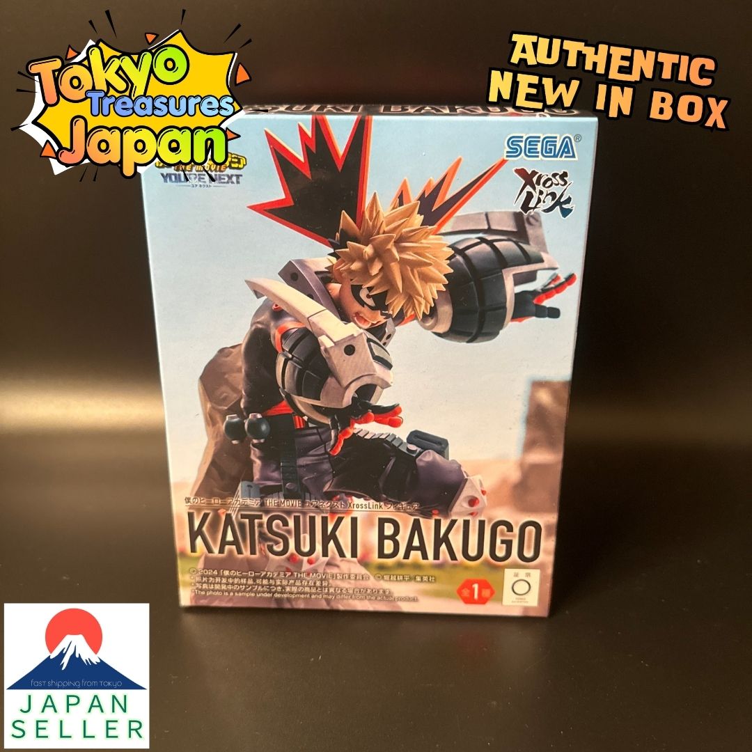 My Hero Academia THE MOVIE YOUR NEXT XrossLink Figure "Bakugo Katsuki"Sega