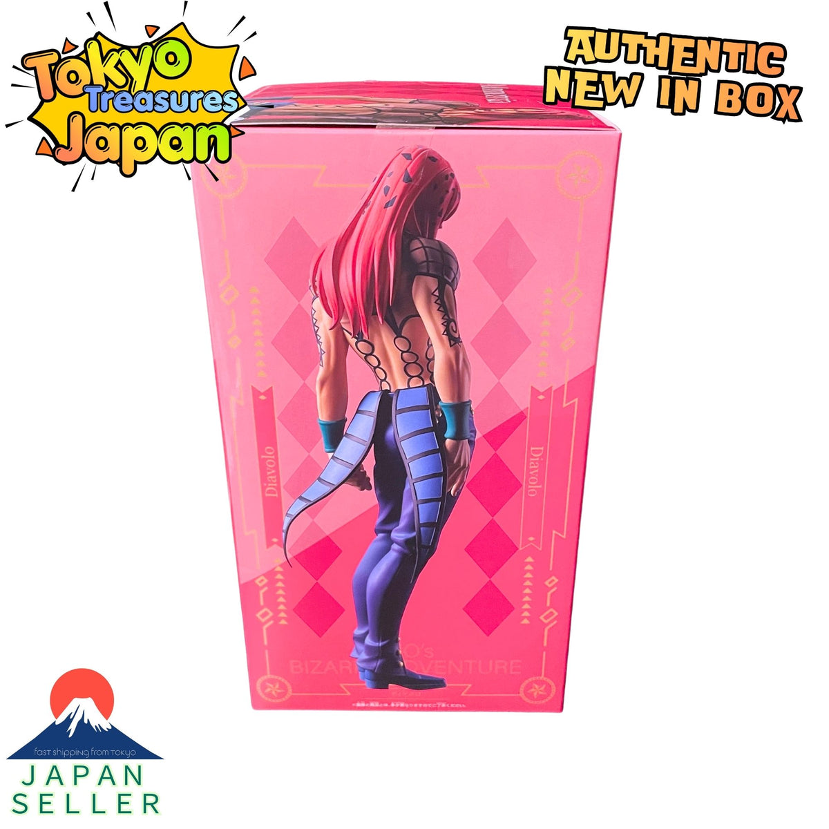 JoJo's Bizarre Adventure: Golden Wind - Mometria Diavolo Figure Authentic Japanese