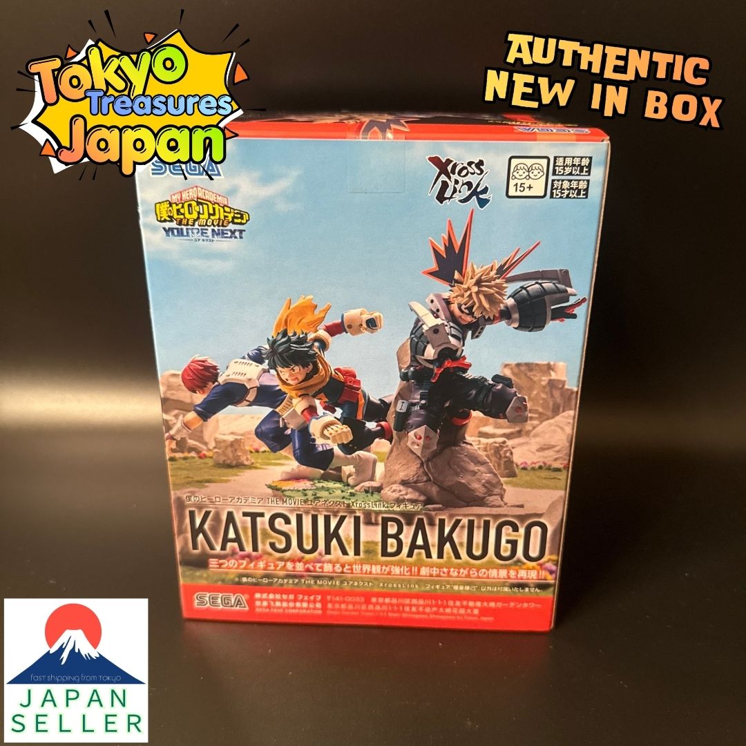 My Hero Academia THE MOVIE YOUR NEXT XrossLink Figure "Bakugo Katsuki"Sega