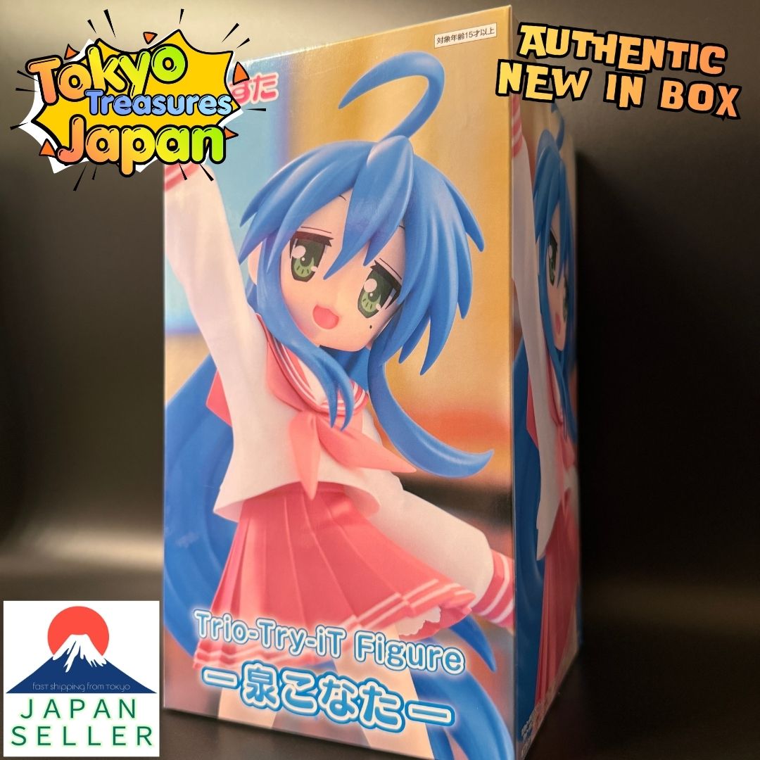 Lucky Star Trio-Try-iT Figure - Konata Izumi -Authentic Japan Anime