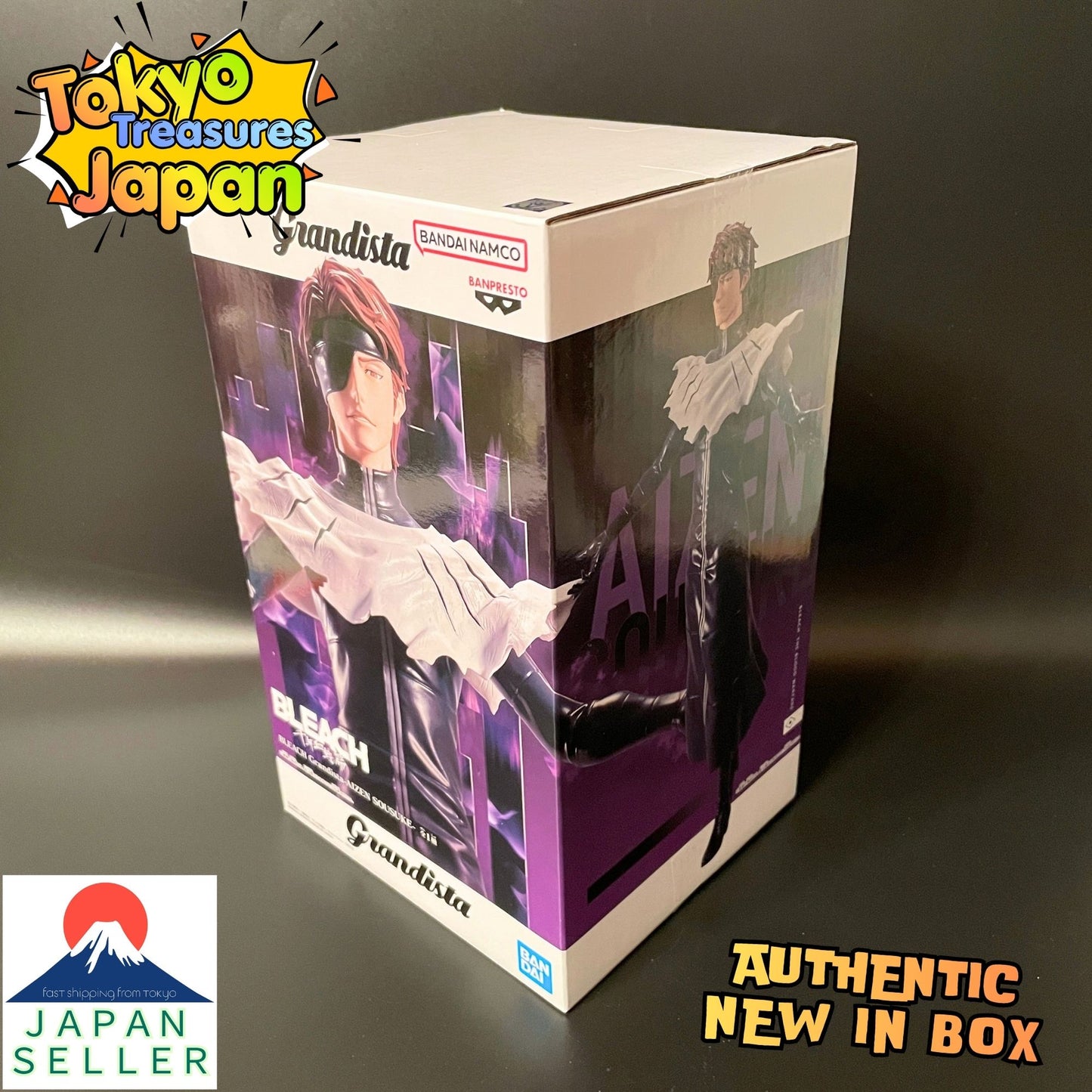BLEACH Grandista - AIZEN SOUSUKE Authentic Japanese Banpresto