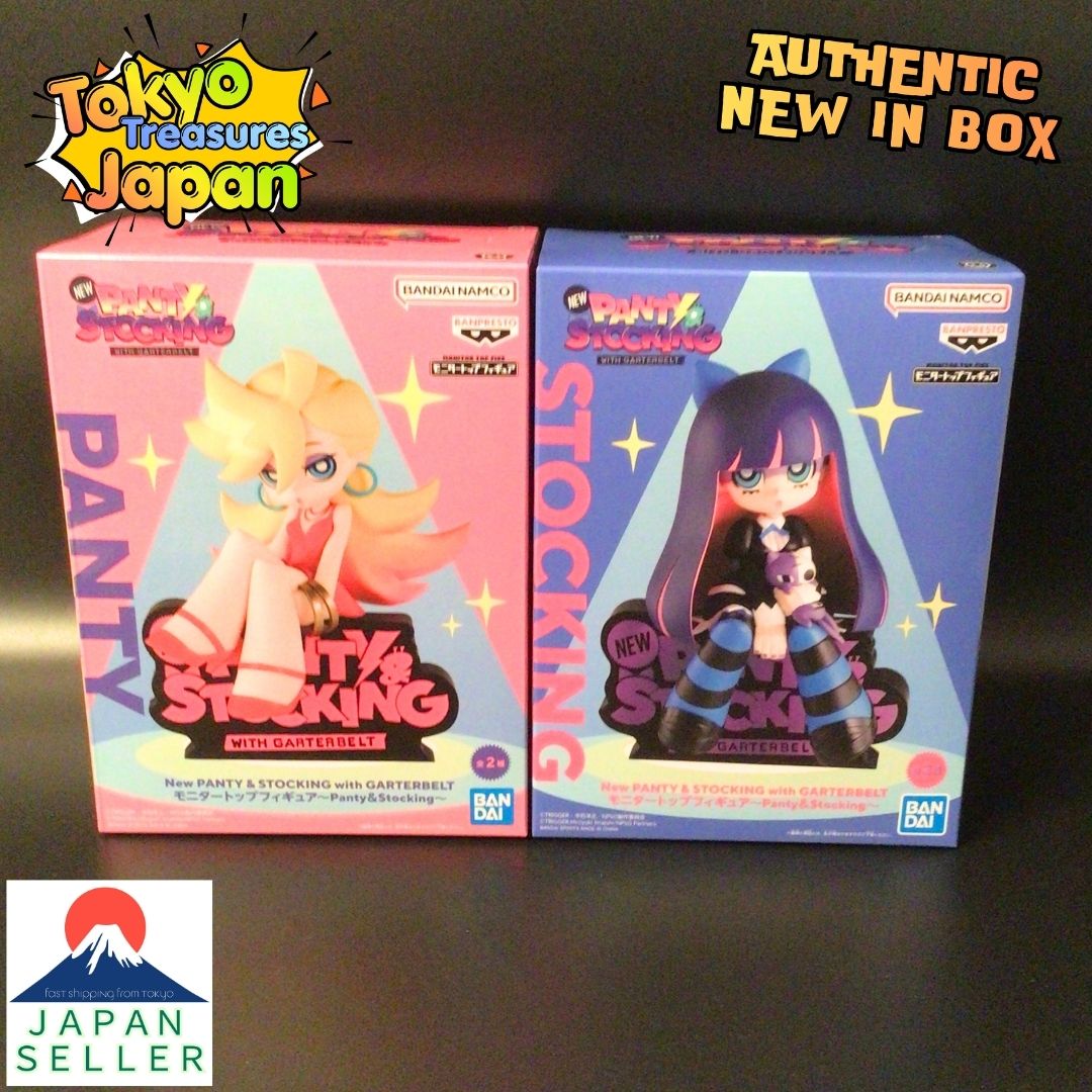 New PANTY&STOCKING with GARTERBELT Monitor Top Figure~2-Piece Set