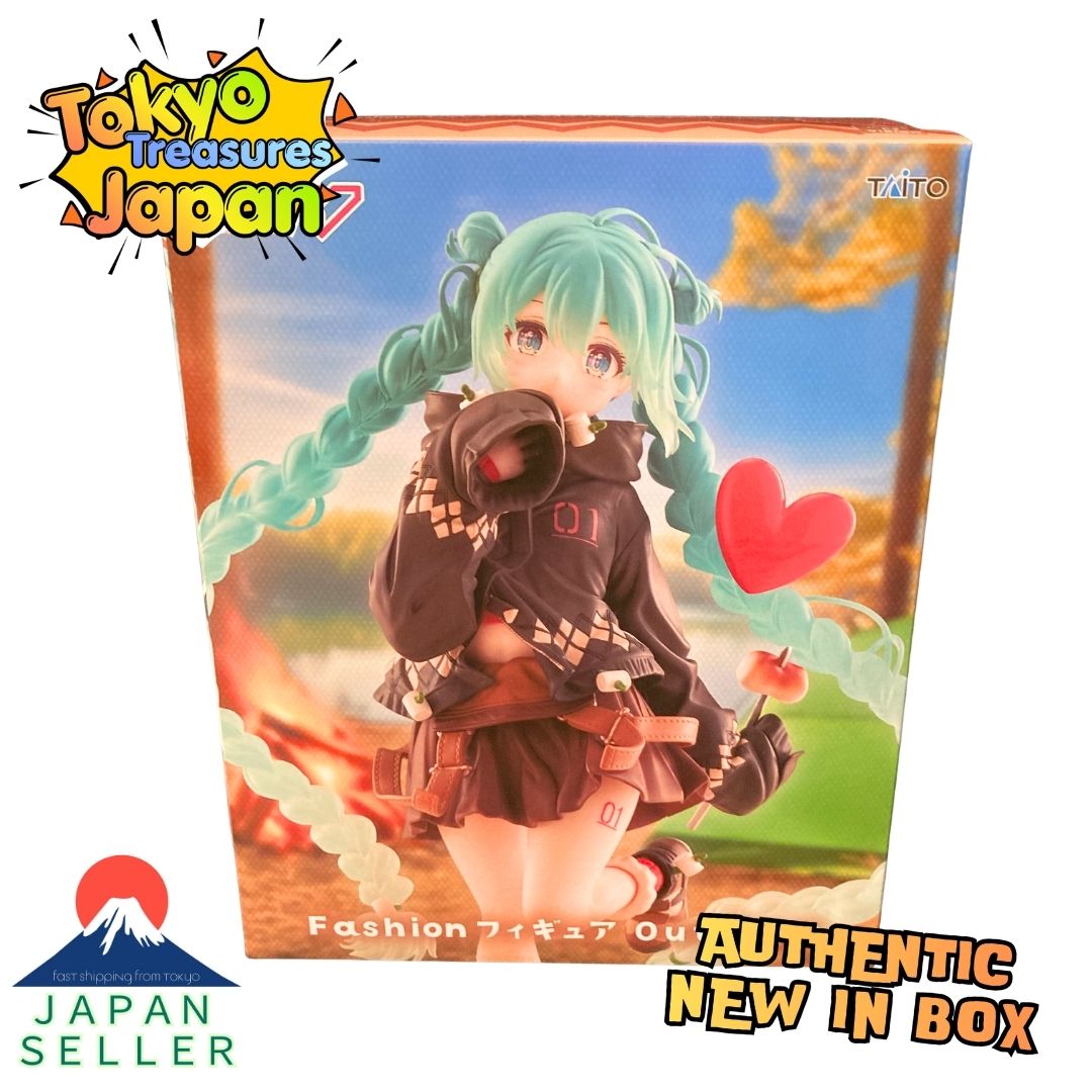 Hatsune Miku Fashion Figure Outdoor Authentic Japan Anime Taito