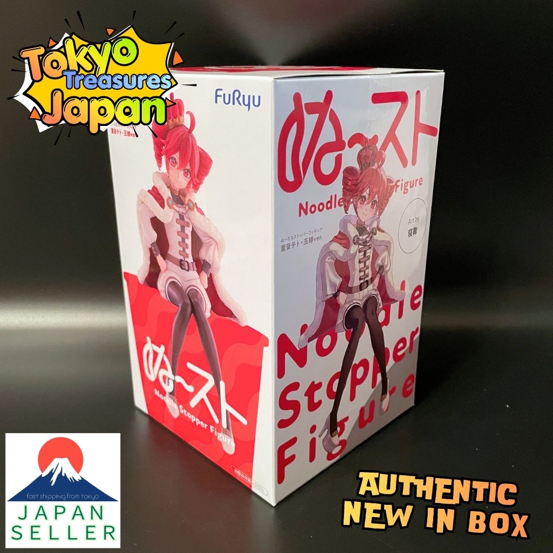 Kasane Teto Noodle Stopper Figure (King Outfit Version) Authentic Japanese