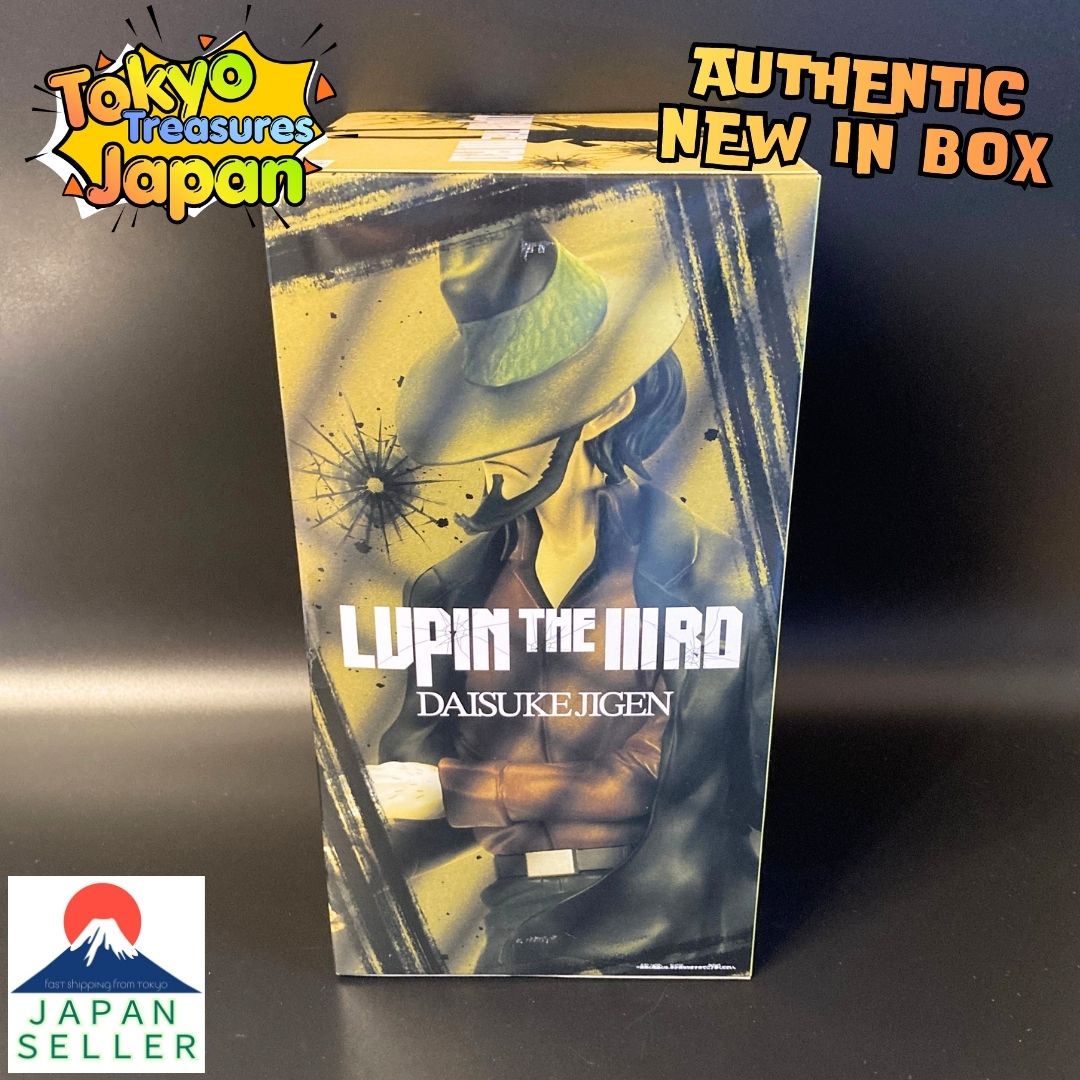 LUPIN THE ⅢRD Daisuke Jigen Figure Authentic Japan Anime Banpresto
