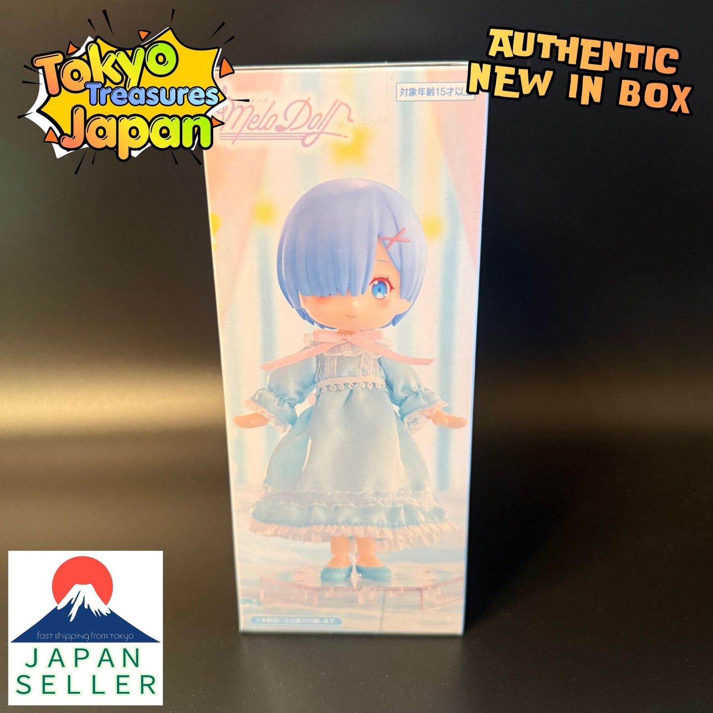 Re:Zero-Starting Life in Another World MeloDoll Figure -Rem Night Dress-