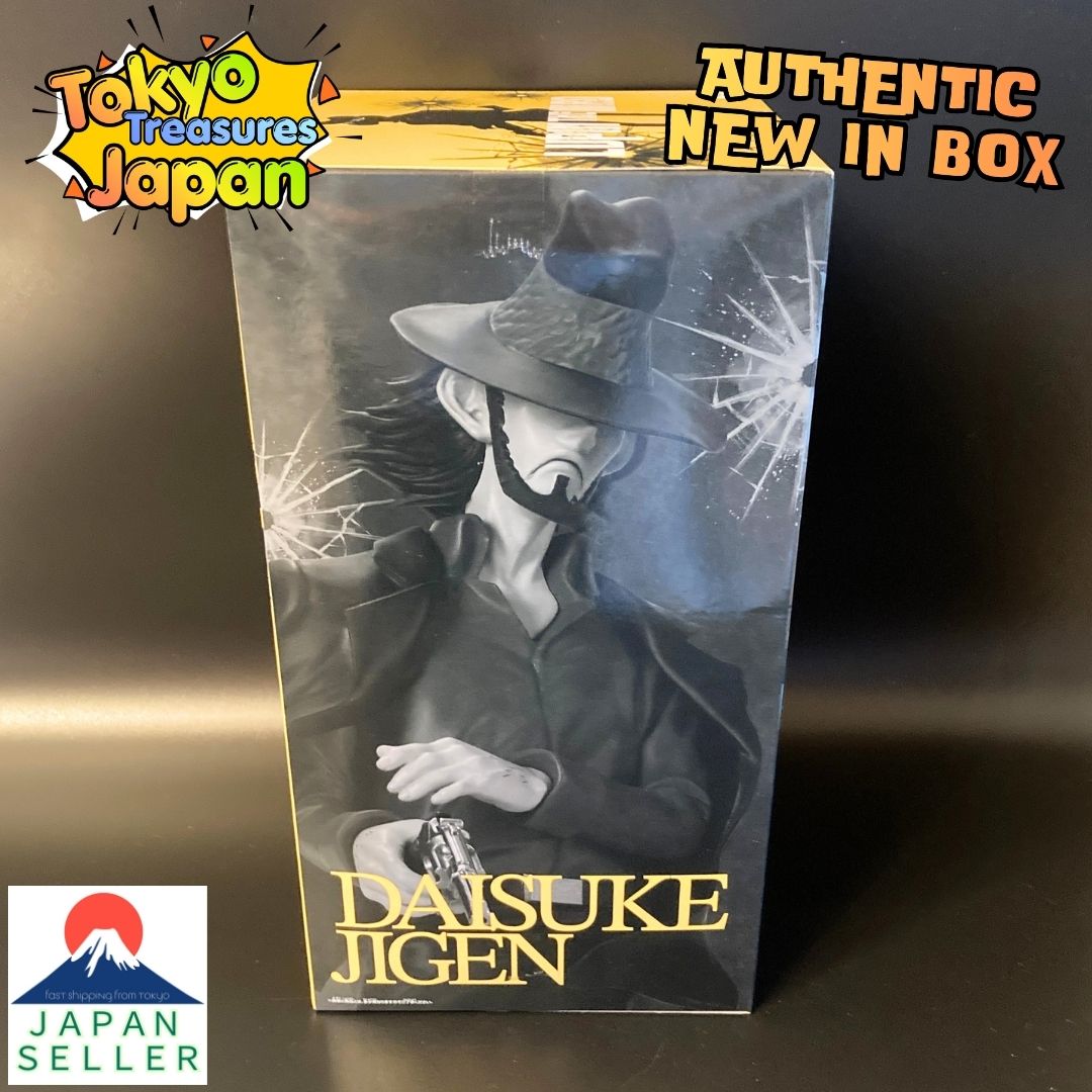 LUPIN THE ⅢRD Daisuke Jigen Figure Authentic Japan Anime Banpresto