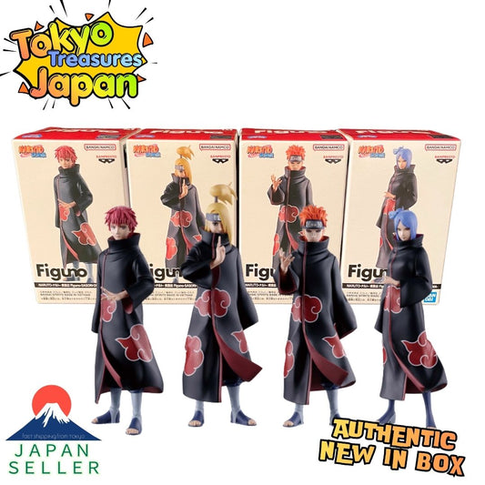 NARUTO Shippuden Figuno-SASORI・DEIDARA・PAIN・KONAN- 4 types set