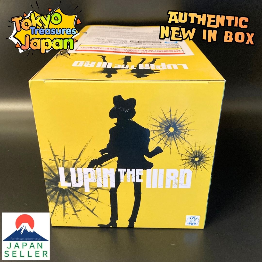 LUPIN THE ⅢRD Daisuke Jigen Figure Authentic Japan Anime Banpresto