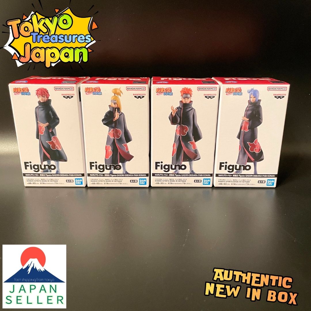 NARUTO Shippuden Figuno-SASORI・DEIDARA・PAIN・KONAN- 4 types set