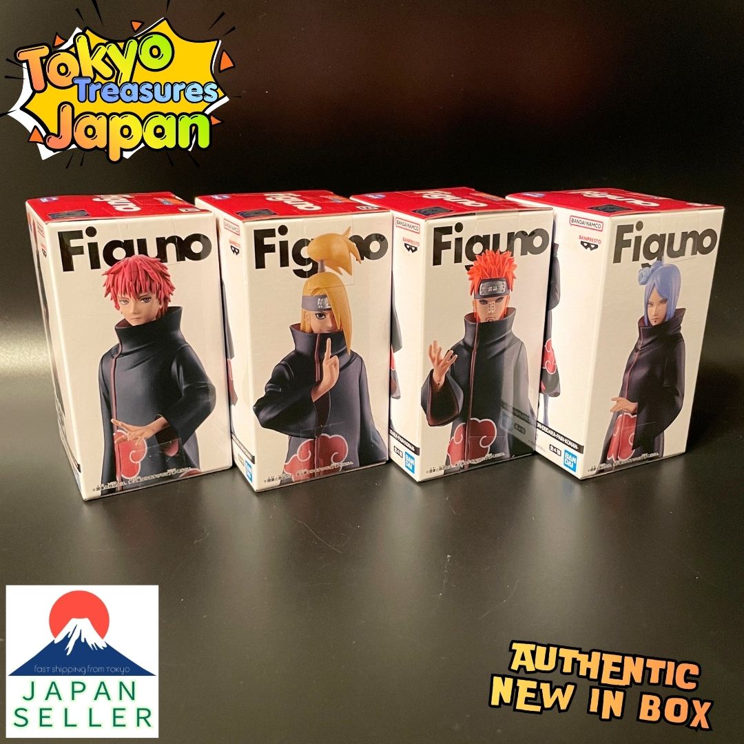 NARUTO Shippuden Figuno-SASORI・DEIDARA・PAIN・KONAN- 4 types set