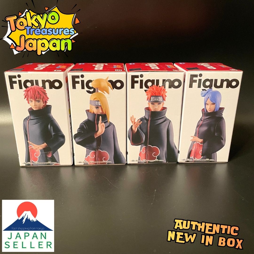 NARUTO Shippuden Figuno-SASORI・DEIDARA・PAIN・KONAN- 4 types set