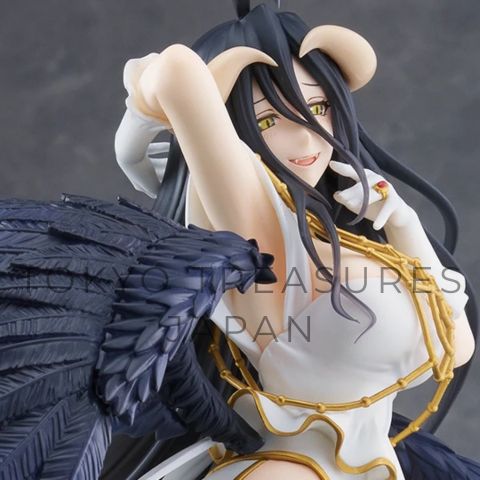 Overlord T-most Albedo Figure - Pure White Devil ver. Authentic Japan Anime Taito