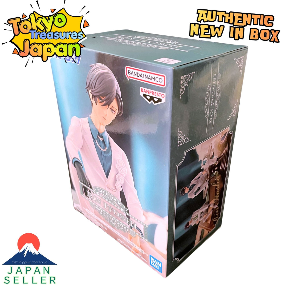 TV Anime "Blue Lock" Figure - sweets flavor 2026 - Rin Itoshi Authentic Japanese