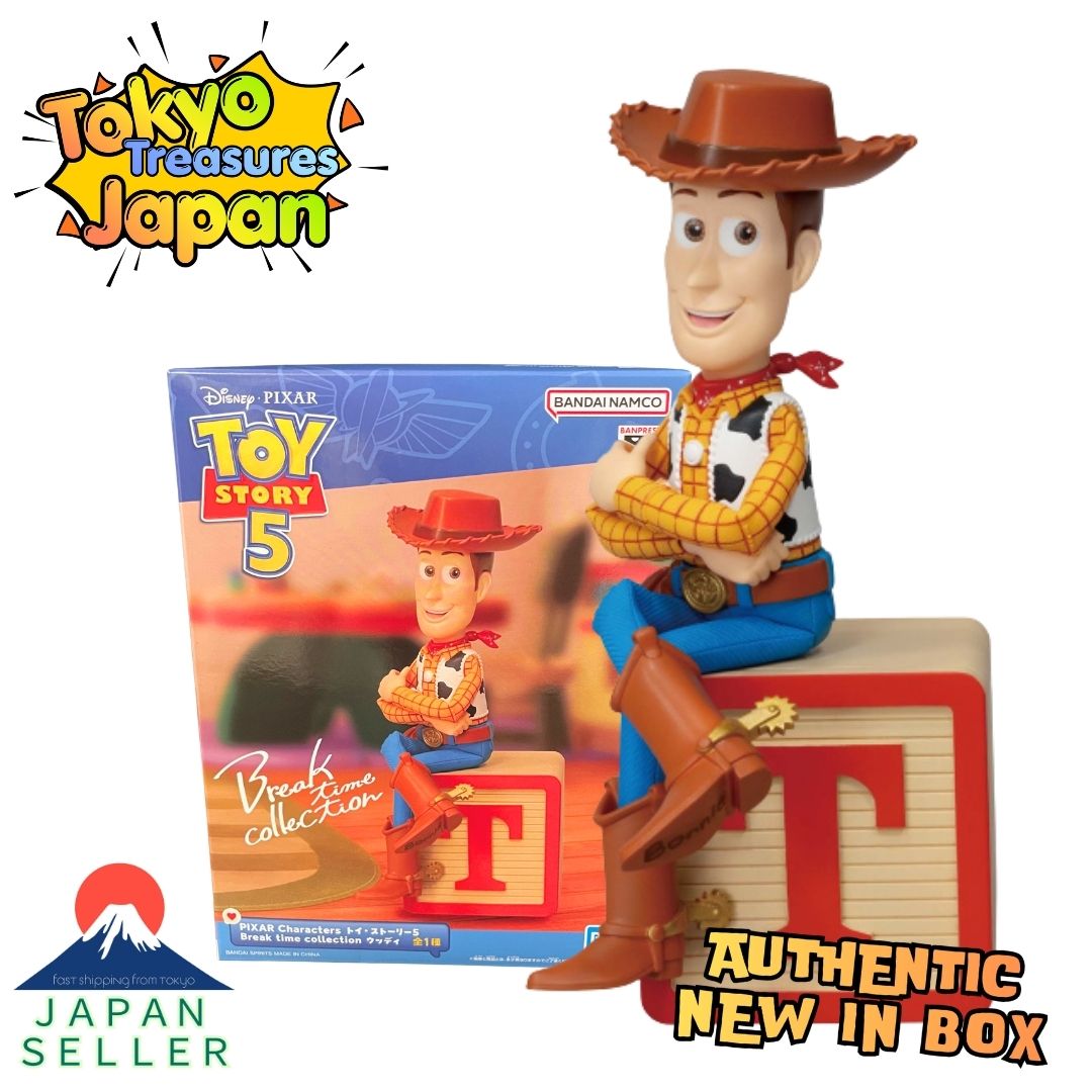 PIXAR Characters: Toy Story 5 "Break Time Collection" – Woody Buzz Jessie Set of 3