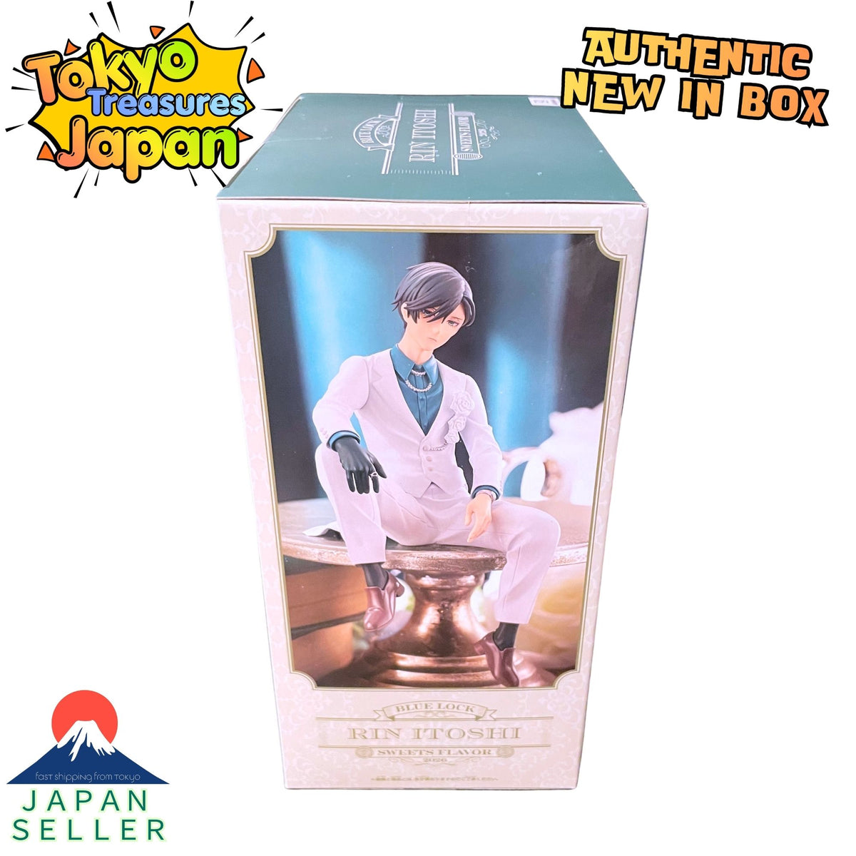 TV Anime "Blue Lock" Figure - sweets flavor 2026 - Rin Itoshi Authentic Japanese