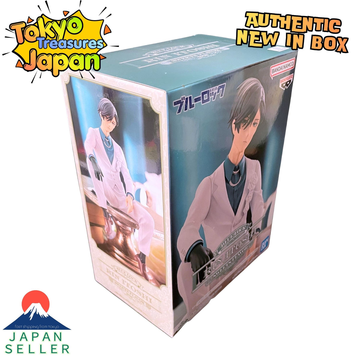 TV Anime "Blue Lock" Figure - sweets flavor 2026 - Rin Itoshi Authentic Japanese