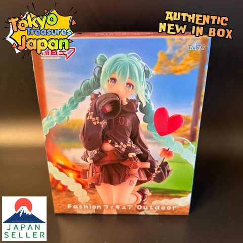 Hatsune Miku Fashion Figure Outdoor Japan Anime Taito