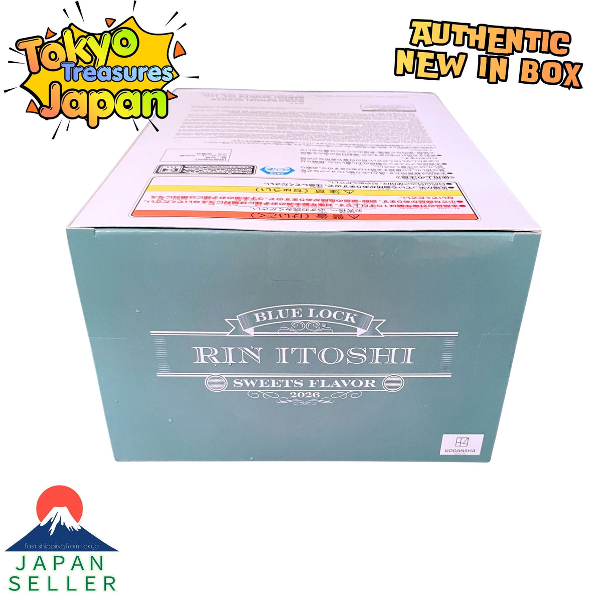 TV Anime "Blue Lock" Figure - sweets flavor 2026 - Rin Itoshi Authentic Japanese