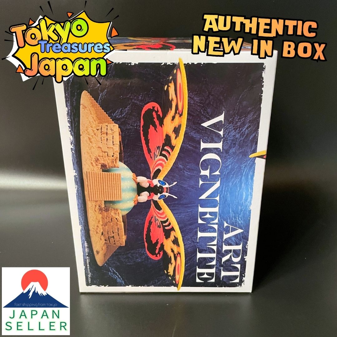 Toho Kaiju Series Art Vignette: Mothra (1996) Authentic Japanese Banpresto
