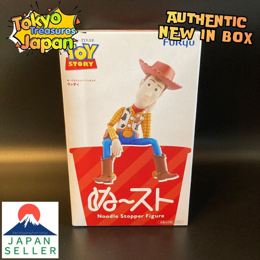 Toy Story Noodle Stopper Figure - Woody Disney FuRyu Authentic