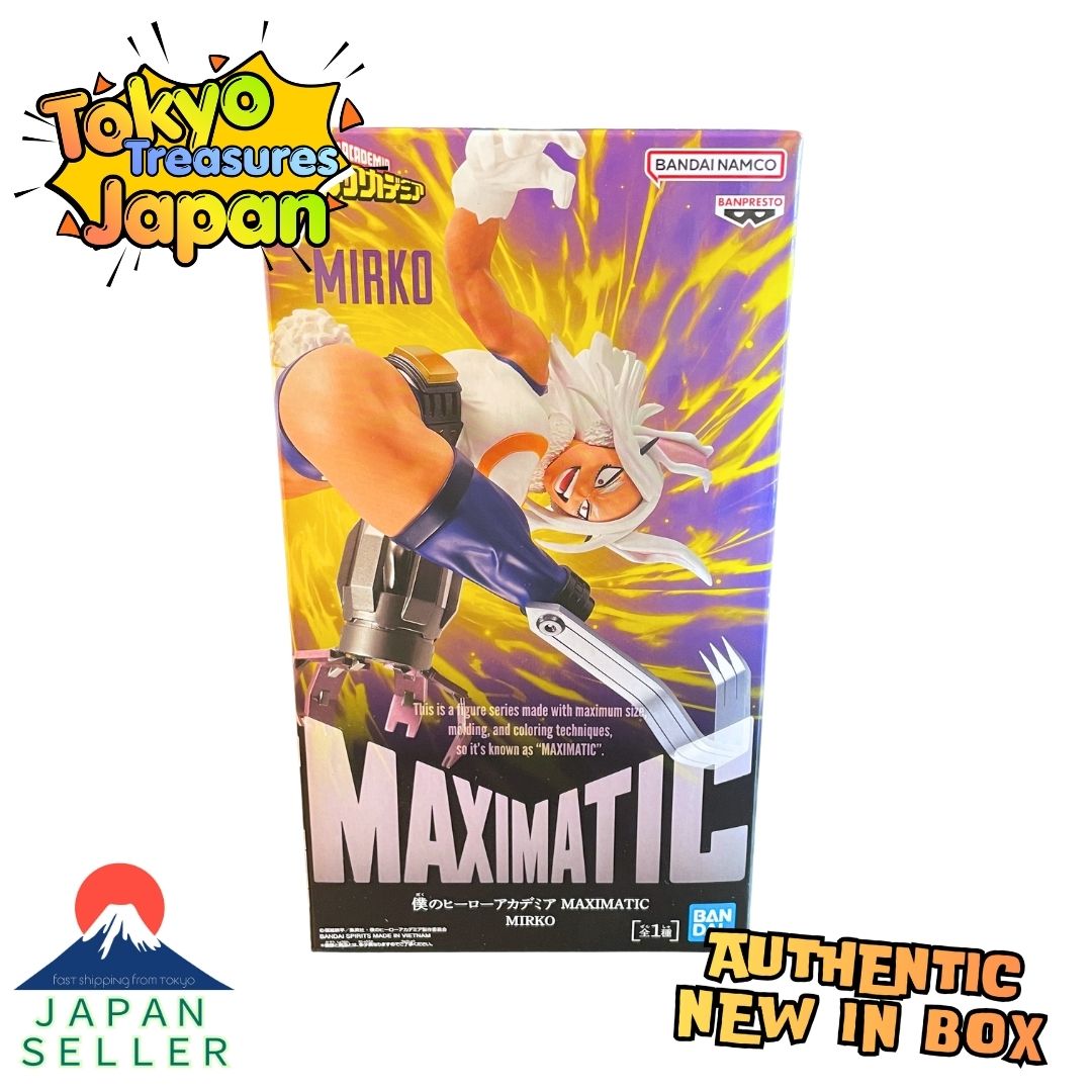 My Hero Academia MAXIMATIC Mirko Authentic Japanese Anime Banpresto