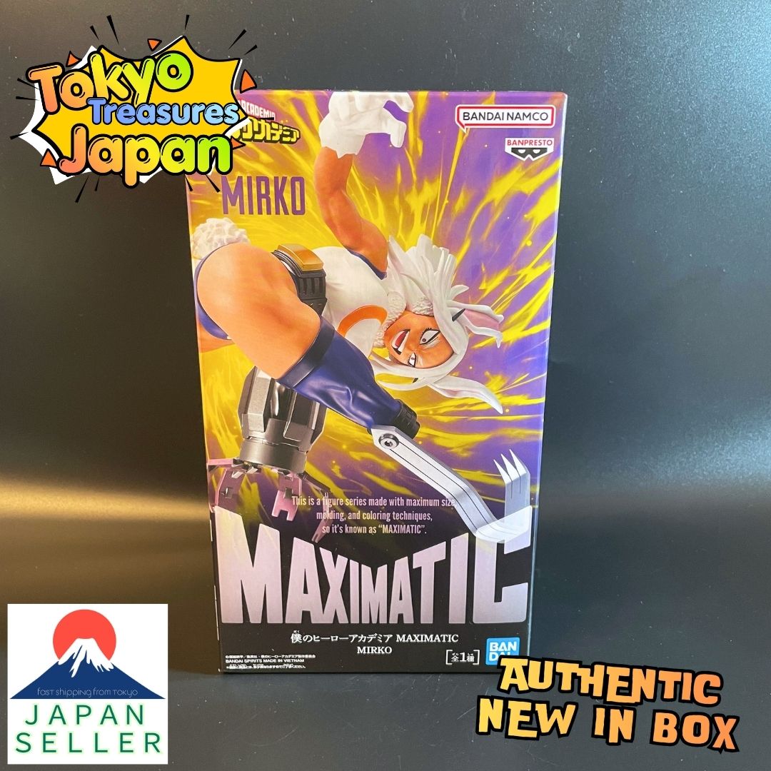 My Hero Academia MAXIMATIC Mirko Authentic Japanese Anime Banpresto
