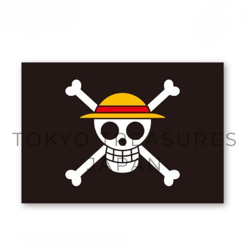 One Piece Pirate Flag Blanket -Straw Hat Crew ver.-Authentic Japan Anime BANDAI