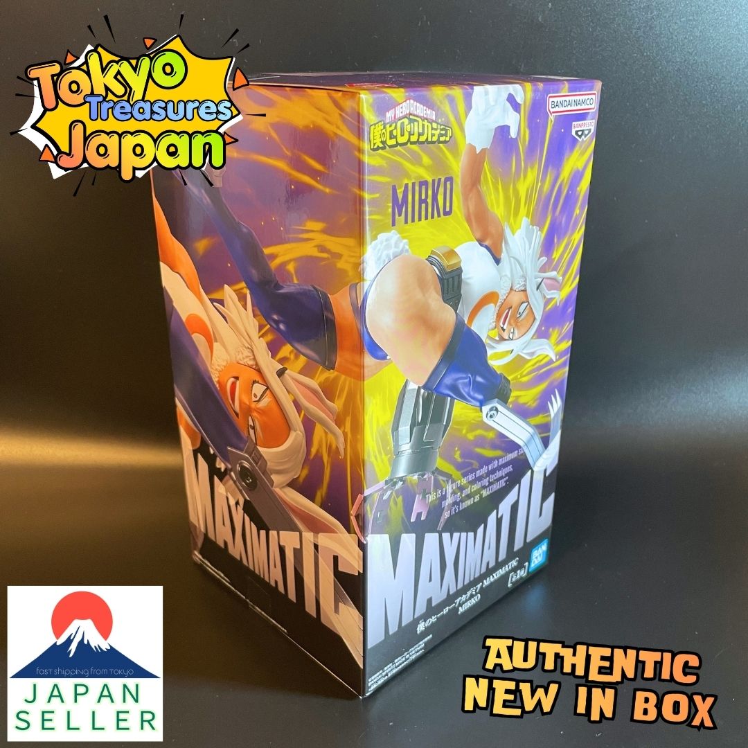 My Hero Academia MAXIMATIC Mirko Authentic Japanese Anime Banpresto